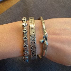 Low luv silver bracelets
